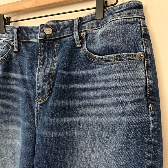 Driftwood Kelly Jeans Bootcut Women’s Blue Medium Wash Cotton Denim 32 - Picture 3 of 9